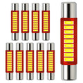 DODOFUN 6615F 6612F T-2 LED Bulb for Car Vanity Mirror Sun Visor Light