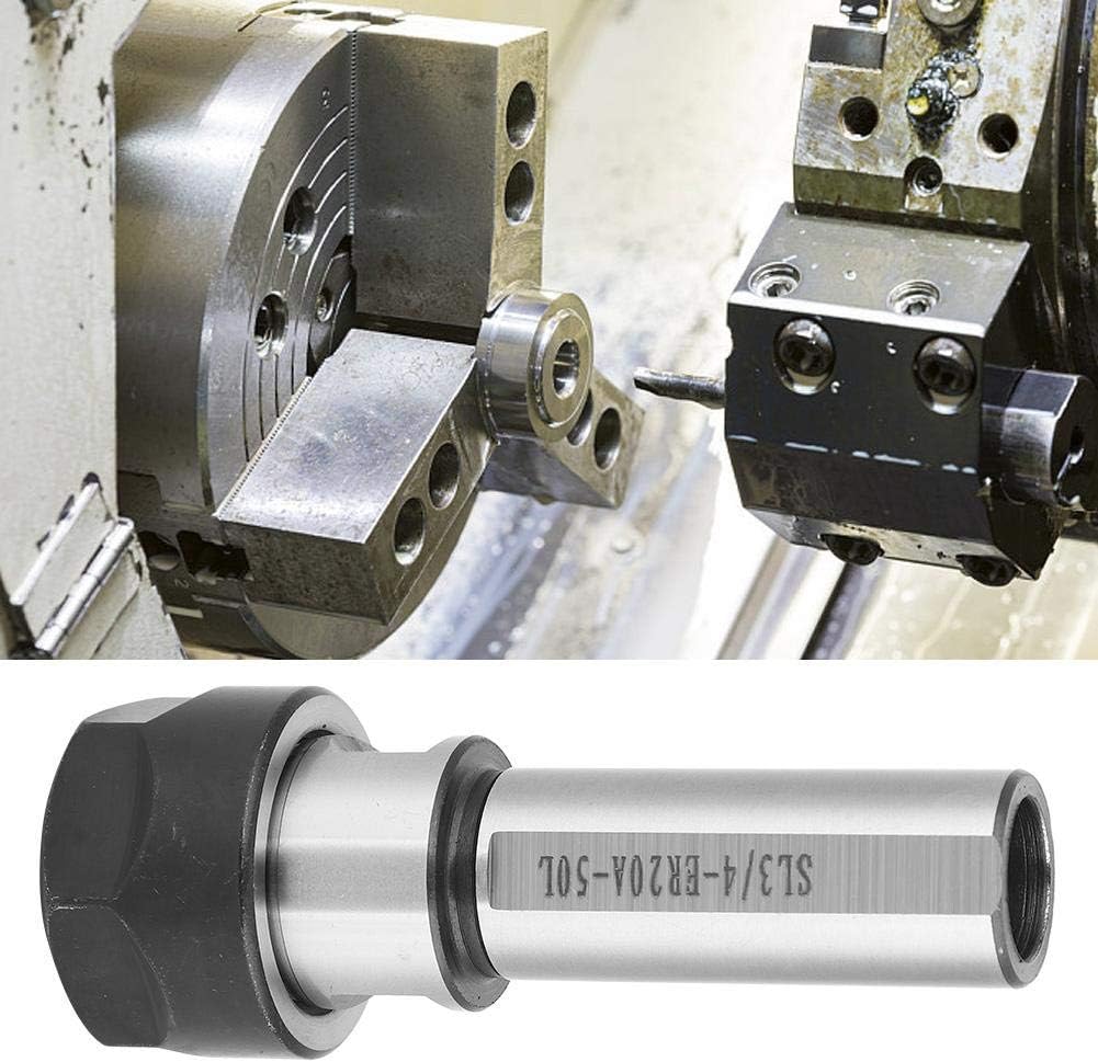 Acogedor ER20A Collet Extension Rod, C3/4 50L Straight Shank for CNC Lathe