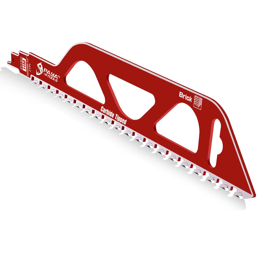 PAYA TOOLS Masonry Reciprocating Saw Blade, 12-Inch, 1-Pack