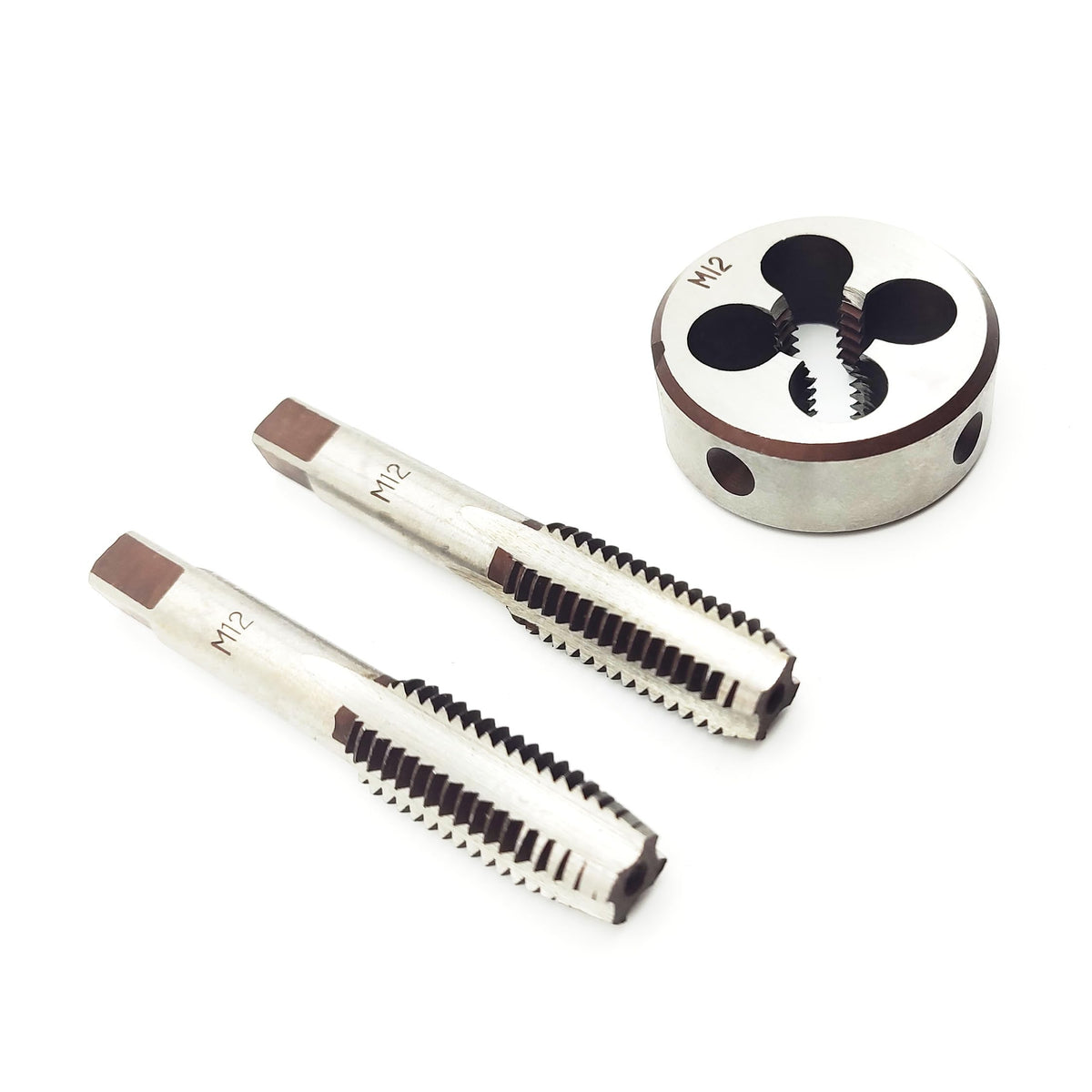 AtticZone M12 x 1.75 Metric Hand Thread Tap and Die Set, Right Hand
