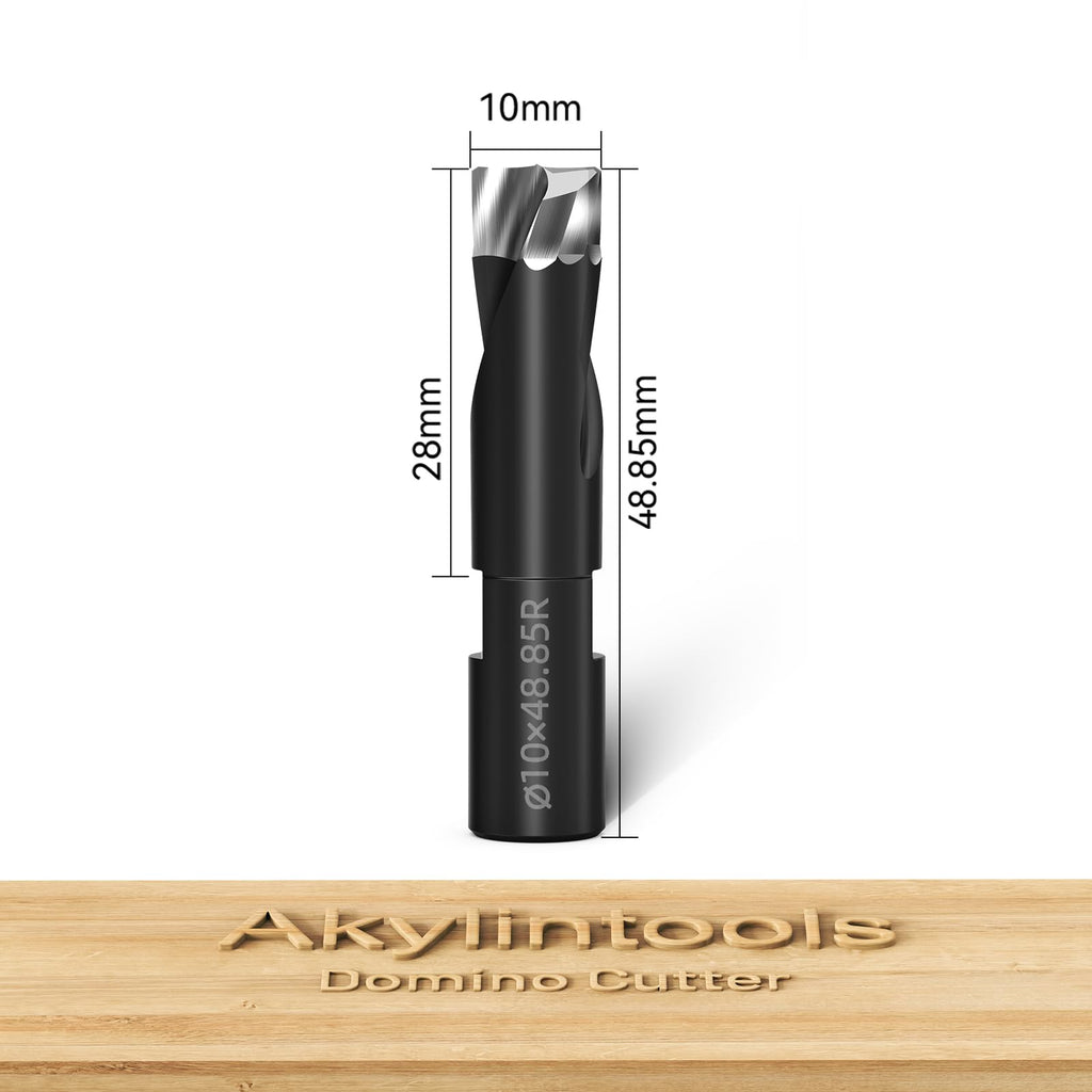 10mm Domino Cutter Compatible with Festool DF500 Domino Joiner Machine
