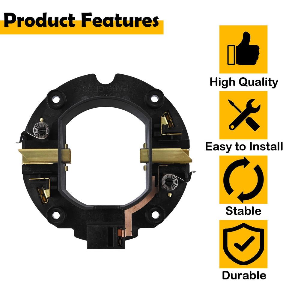 ELSOON 632D00-2 Brush Holder Unit Compatible with Makita HM1307, HM1203C, HM1317, HR5210C Rotary & Demolition Hammer