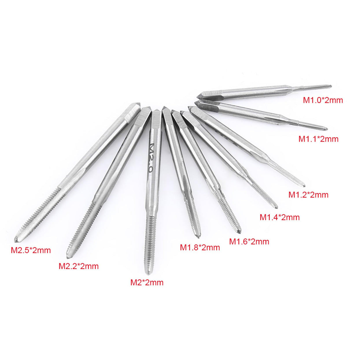 Cunyuer 30 Pcs Set Tap and Die Set Metric, Tap Dies Set Hand Tools Kit with Adjustable Wrench M1 M1.1 M1.2 M1.4 M1.6, M1.8 M2.0 M2.2 M2.5