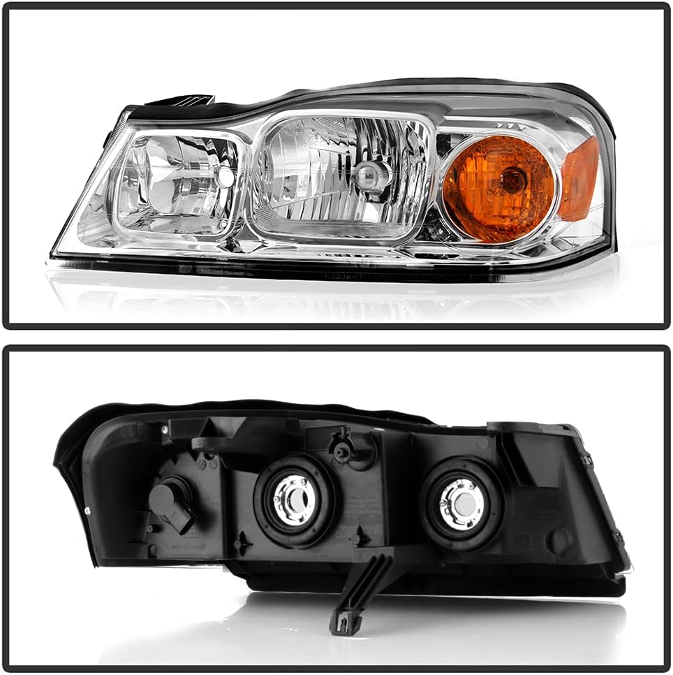 Compatible with 2006-2007 Saturn Vue Headlights Headlamps Replacement 06-07 Driver & Passenger Driver + Passenger Side