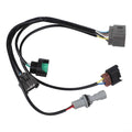For Mazda 3 Headlight Wiring Harness Compatible With 2014-2018 Models Black ABS Replacement OE BHN1-51-0K6A Easy Install