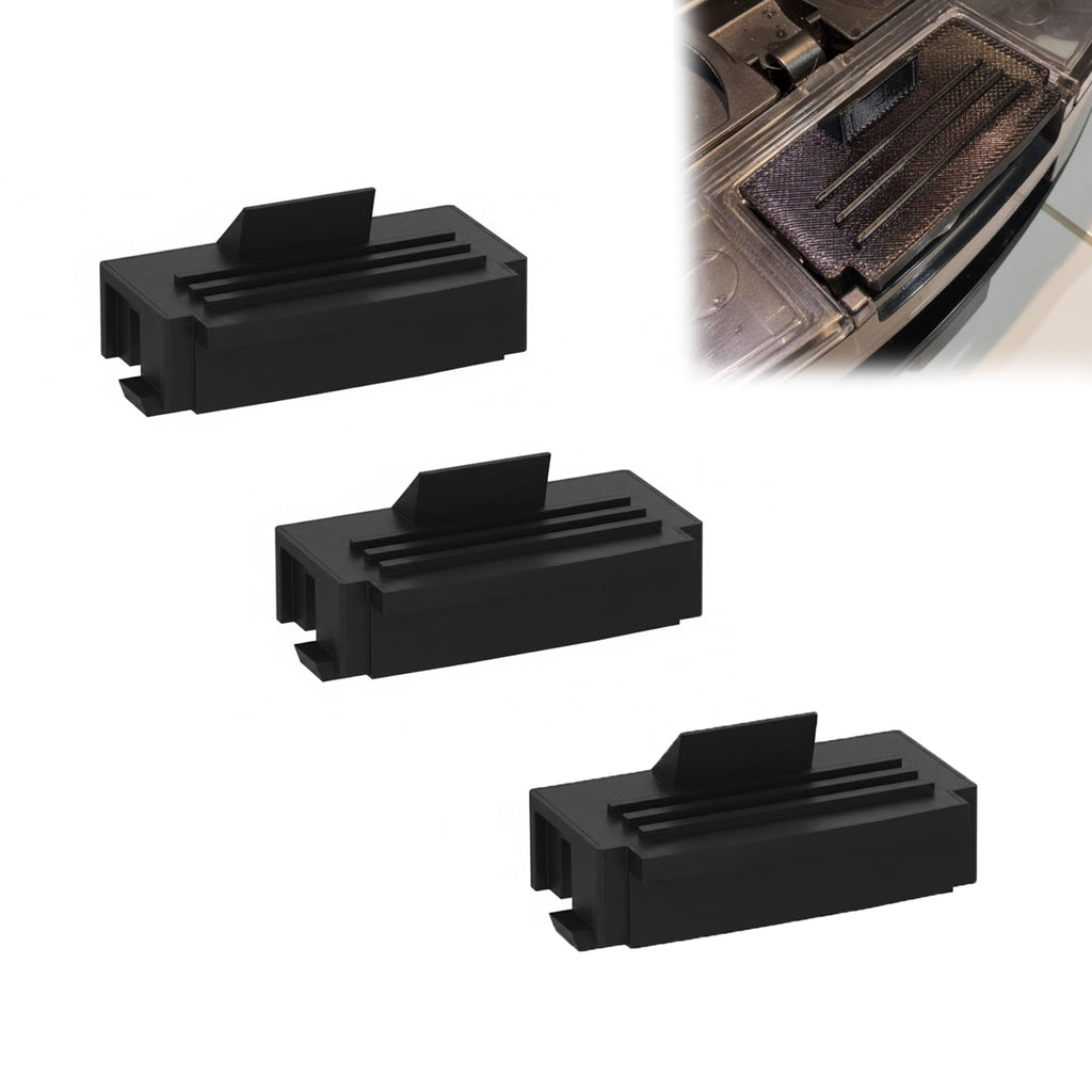 Dust Bin Clip Replacement for Shark Matrix Plus Robot Vacuum, Dust Bin Latch Clip, Secure Locking Vacuum Bin Connector(3-pack)