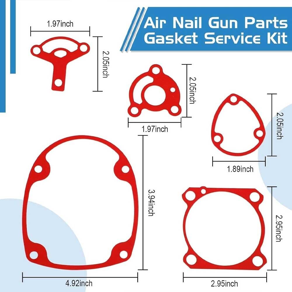 Rebuild Kit for Hitachi NR83A Framing Nailer Nail Gun Gasket Seal Repair Kit