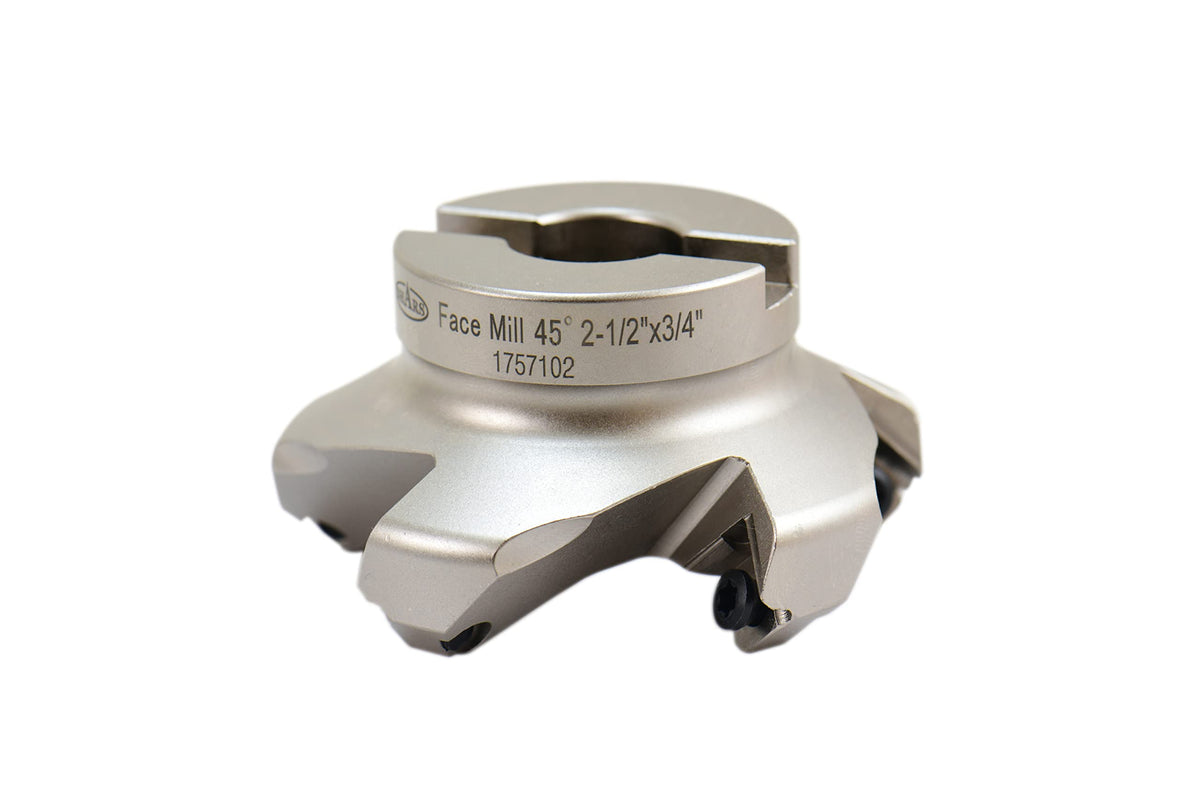 Shars 2-1/2" 45 Degree Face Mill SEHT 1204 Insert 404-2246W P[