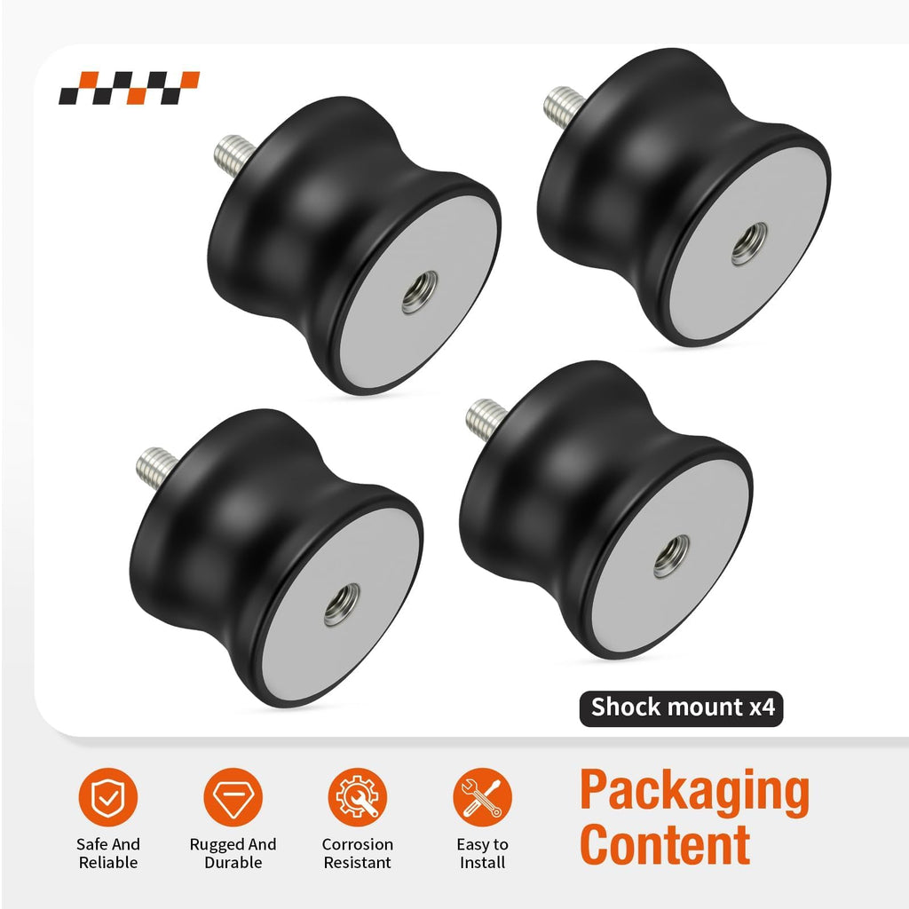4Pcs Shockmount for Multiquip MVC88 MVC88VTH MVC88VTH_VTHW 939010230