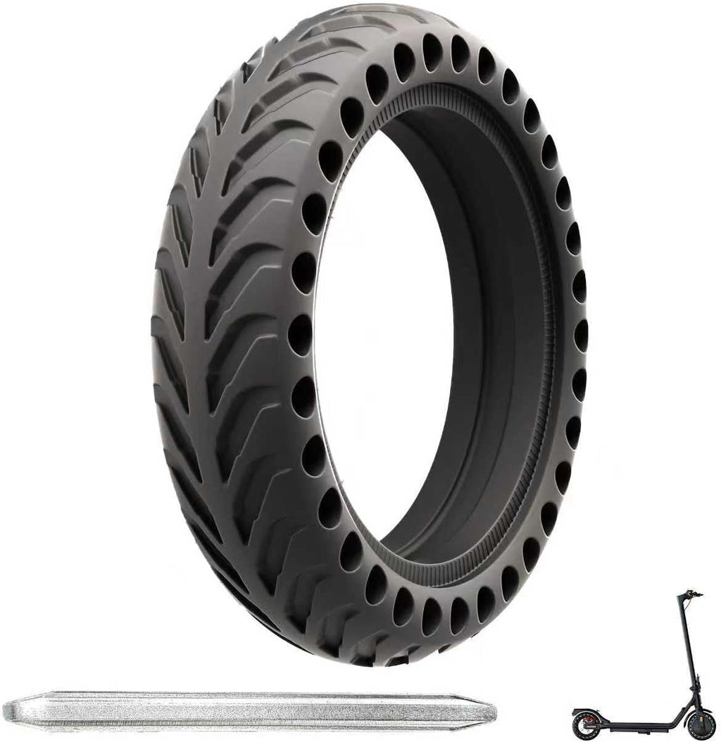 8.5x2 inch Solid Tires for Electric Scooters 50/75-6.1 Scooter Tire Compatible with Xiaomi m365/Mijia Mi m365 Pro/GTRAX GXL V2/GTRAX XR and All 8 1/2 x2/50/75-6.1 Scooters（1pcs）