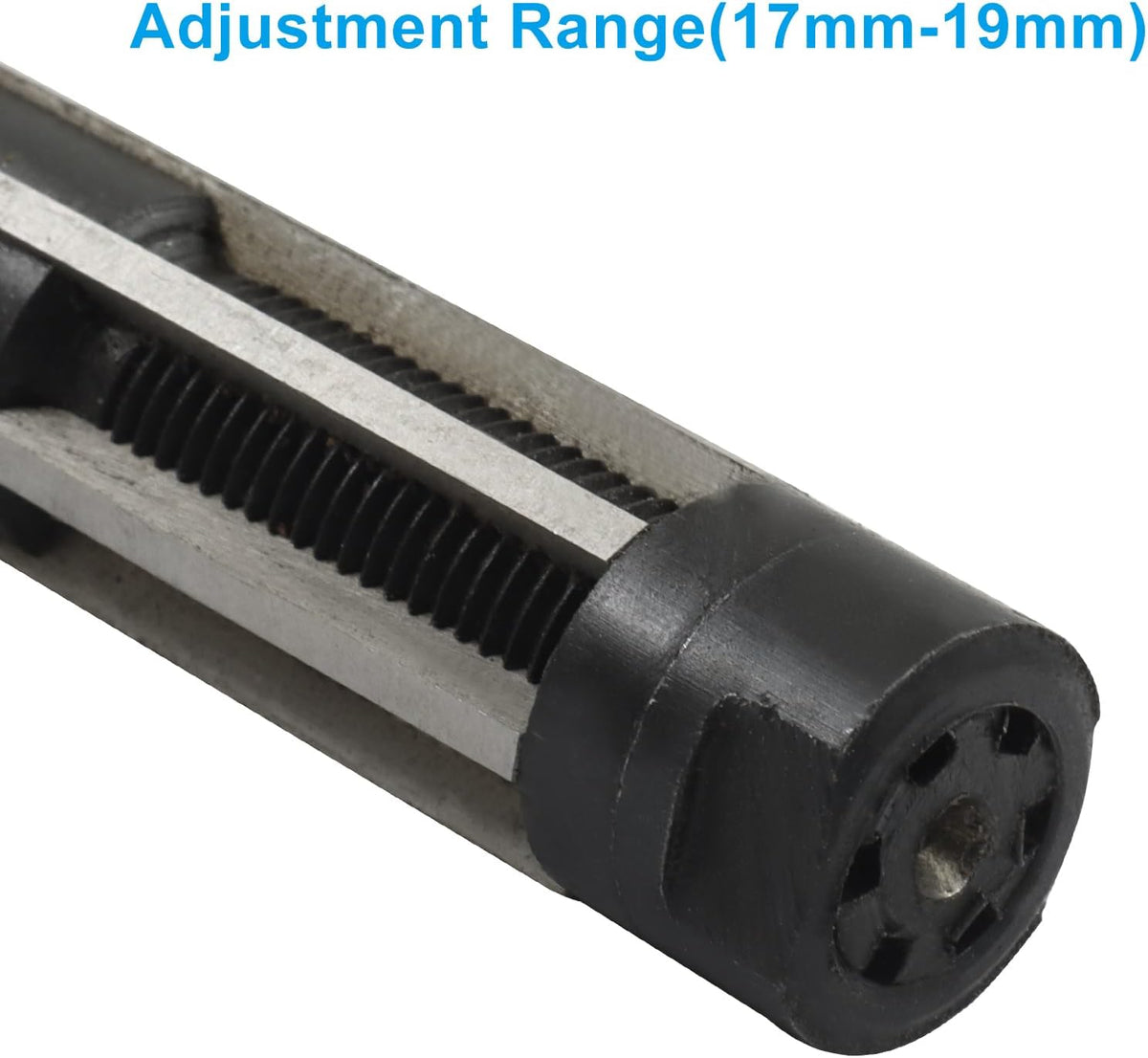 Piutouyar Adjustable Hand Reamer, Adjustment Range 17mm-19mm