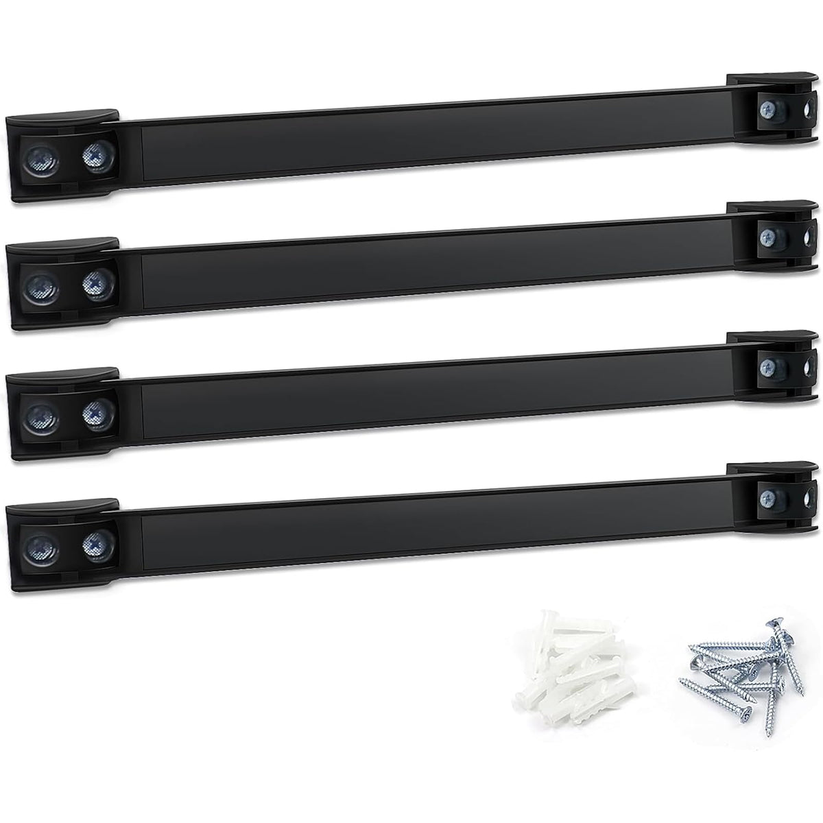Heavy Duty Magnetic Tool Holder, 4 Pack 12" Wall Mount Organizer