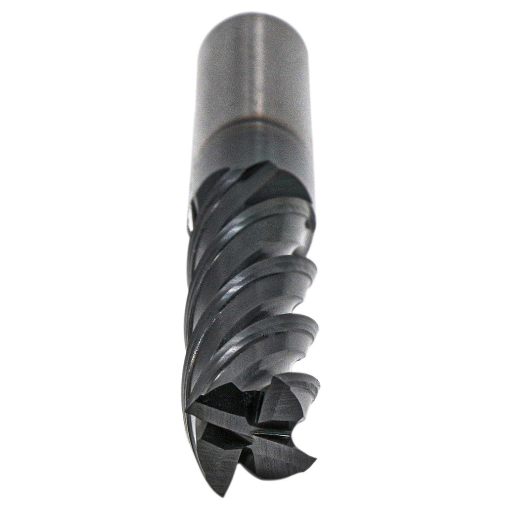 3/4" 4 Flute Variable Helix M42 Cobalt HSS End Mill - AlTiN Coated, 6" OAL