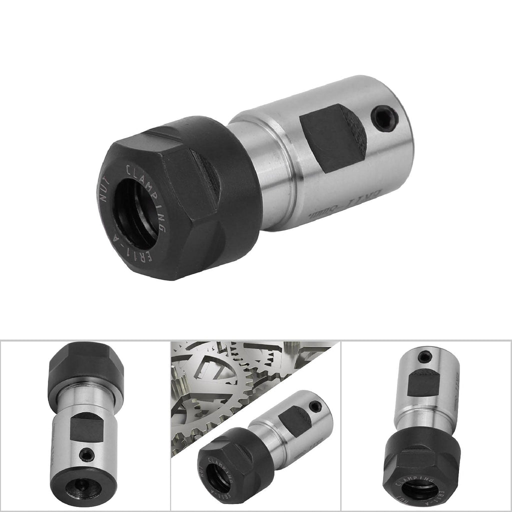 Chuck Holder, 5mm 6mm 8mm Extension Rod Milling Holder Straight Motor Shaft Chuck Collet Tool Holder C16-ER11-35L CNC for Industrial Equipment(8mm)