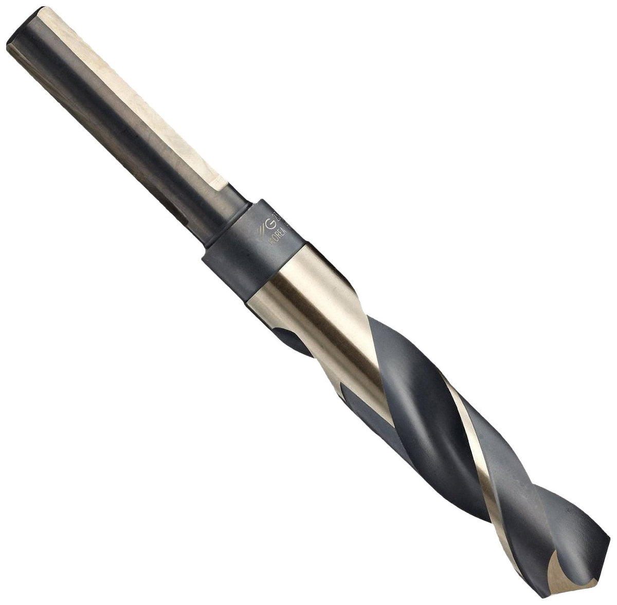 YG-1 D1191 High Speed Steel Split Point 3 Flat Black/Gold Silver/Deming Drill Bit, 118 Degree, 5/8" Diameter x 6" Length (Pack of 1)