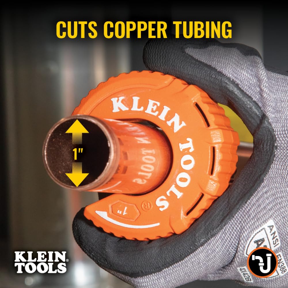 Klein Tools 50057 1-Inch C-Style Copper Tubing Pipe Cutter Tool