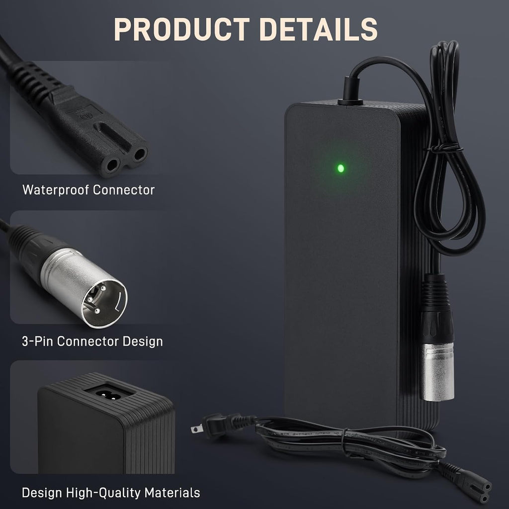 Battery Charger for Vive 3 Wheel 4 Wheel Mobility Scooter