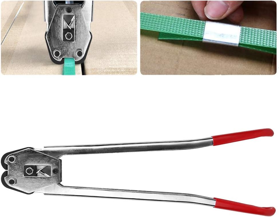 Strapping Crimper Pliers Plastic Pet Tool Plastic Steel Sealer Packaging Pliers Utensil Pliers Grip Outdoor Pet