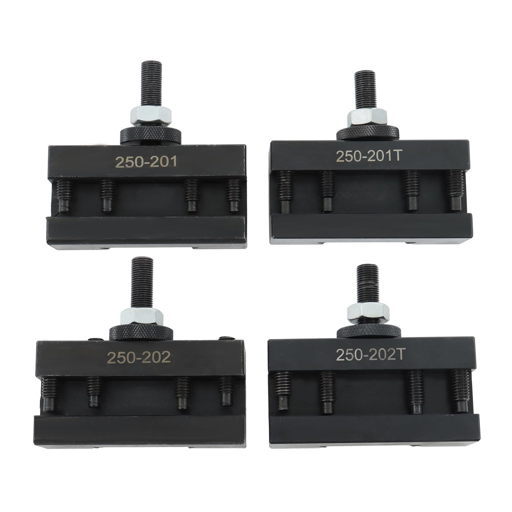 4Pcs BXA Tool Post Tool Holder Quick Change Turning and Facing Holder for Lathe