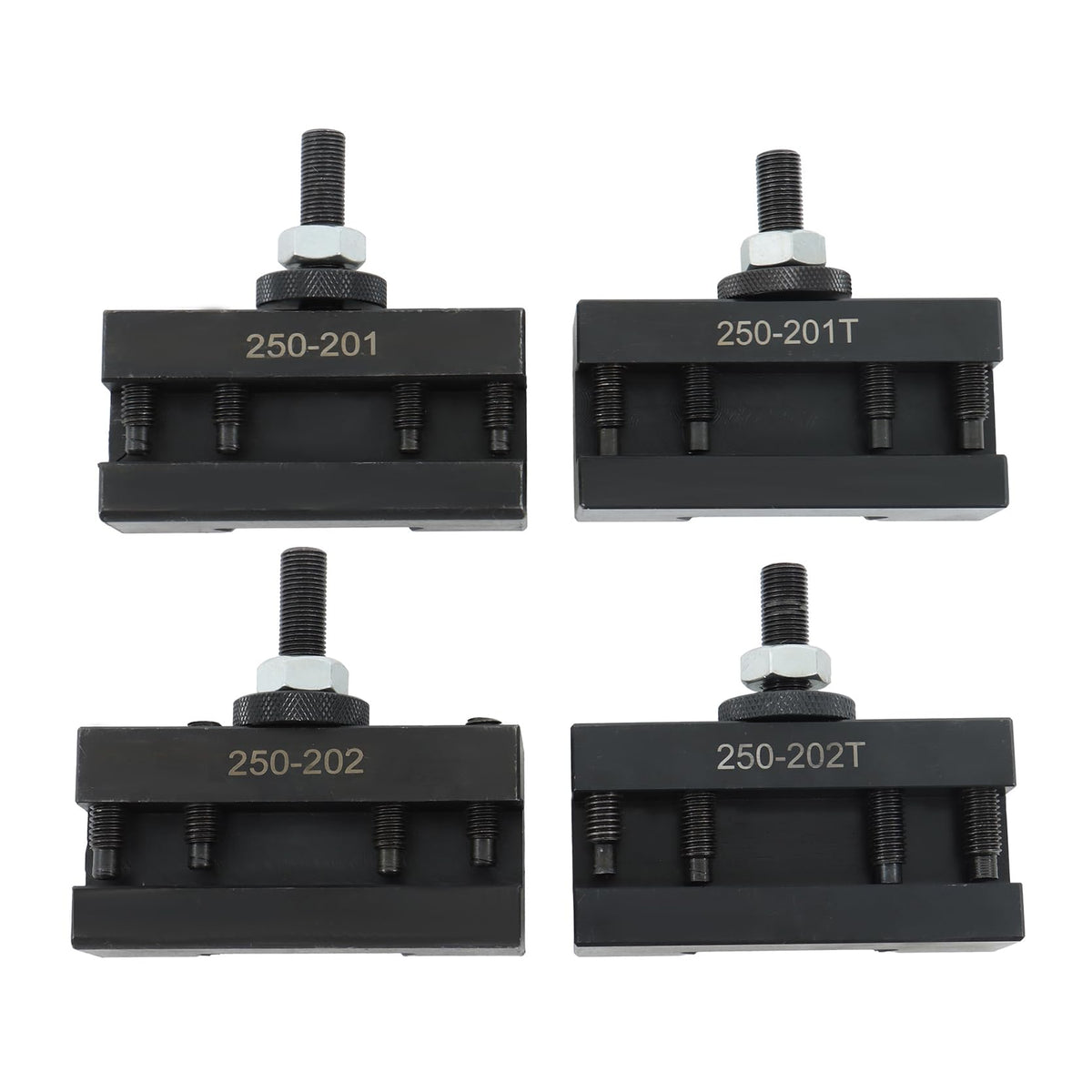 4Pcs BXA Tool Post Tool Holder Quick Change Turning and Facing Holder for Lathe