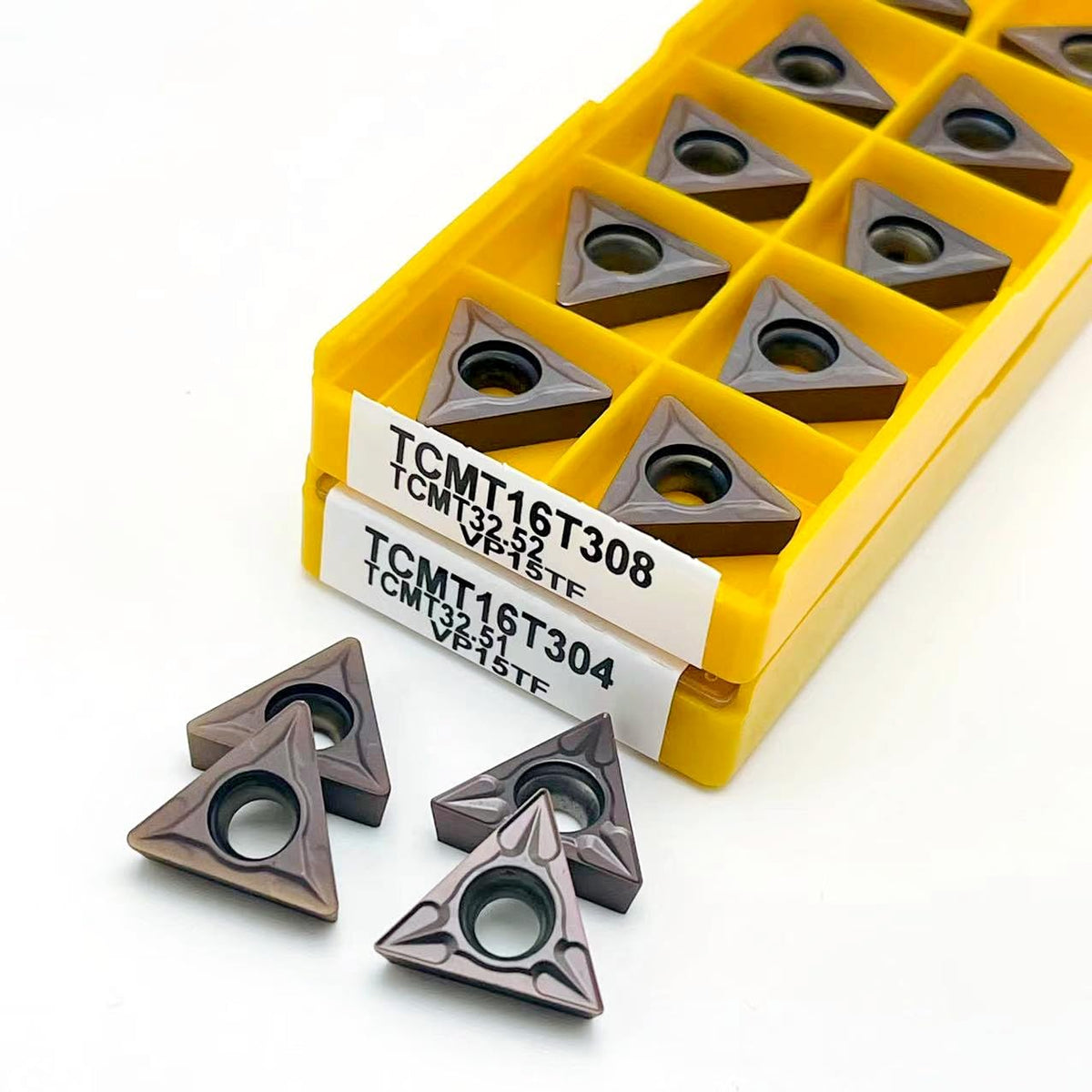 TCMT110204 TCMT16T304 TCMT16T308 Carbide Insert Internal Turning Tool High-Quality Turning Inserts Metal Lathe Cutting ToolsTCGT(TCMT16T304 PM 4225)