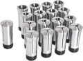 findmall 5C Collet Set 17 Piece 1/16-1-1/16 Inch By 16Ths