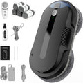 Window Cleaning Robot - Double Helix 4800-6400Pa Suction, (Black)