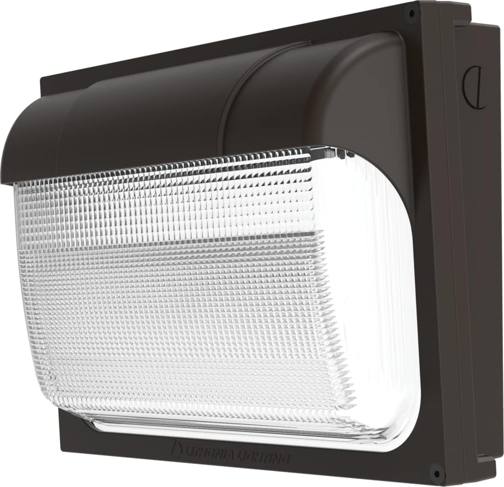 Lithonia Lighting 13" LED Wall Pack Outdoor Light, Adjustable Lumens