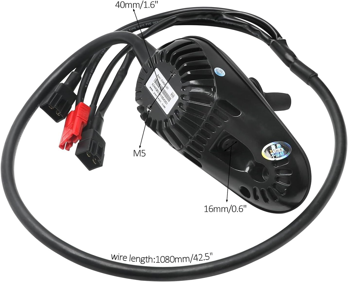 Mobility Scooter Joystick Control 2 Pin for Electric Wheelchair Power Chair