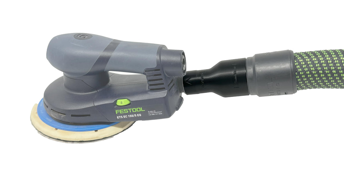 HuttonTOOLS Reducing Adapter for Festool 36mm Hoses to 27mm Tool Ports