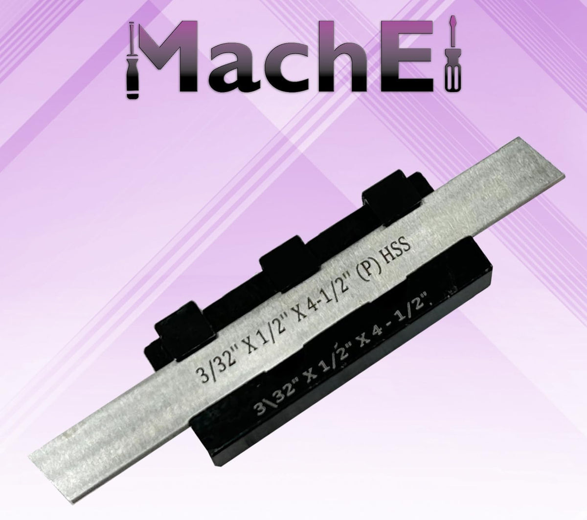 MachEl Adjustable Center Height Parting Cut-Off Tool Holder for Metal Lathe Machines, 10 mm Shank, 3/32″ x 1/2″ x 4-1/2″ Blade Size, Precision Tool Holder