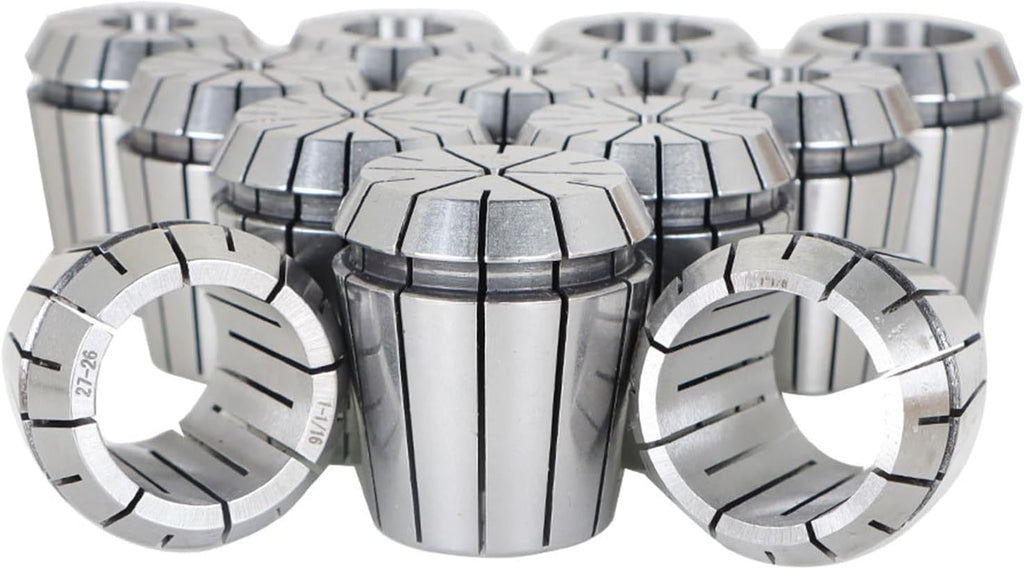 findmall 12Pcs ER40 Collets Common Size 1/8" – 1-1/8" for CNC and Lathe