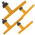 4pcs Drill Chuck Key with Rubber-coated Handle for Keyed Drills