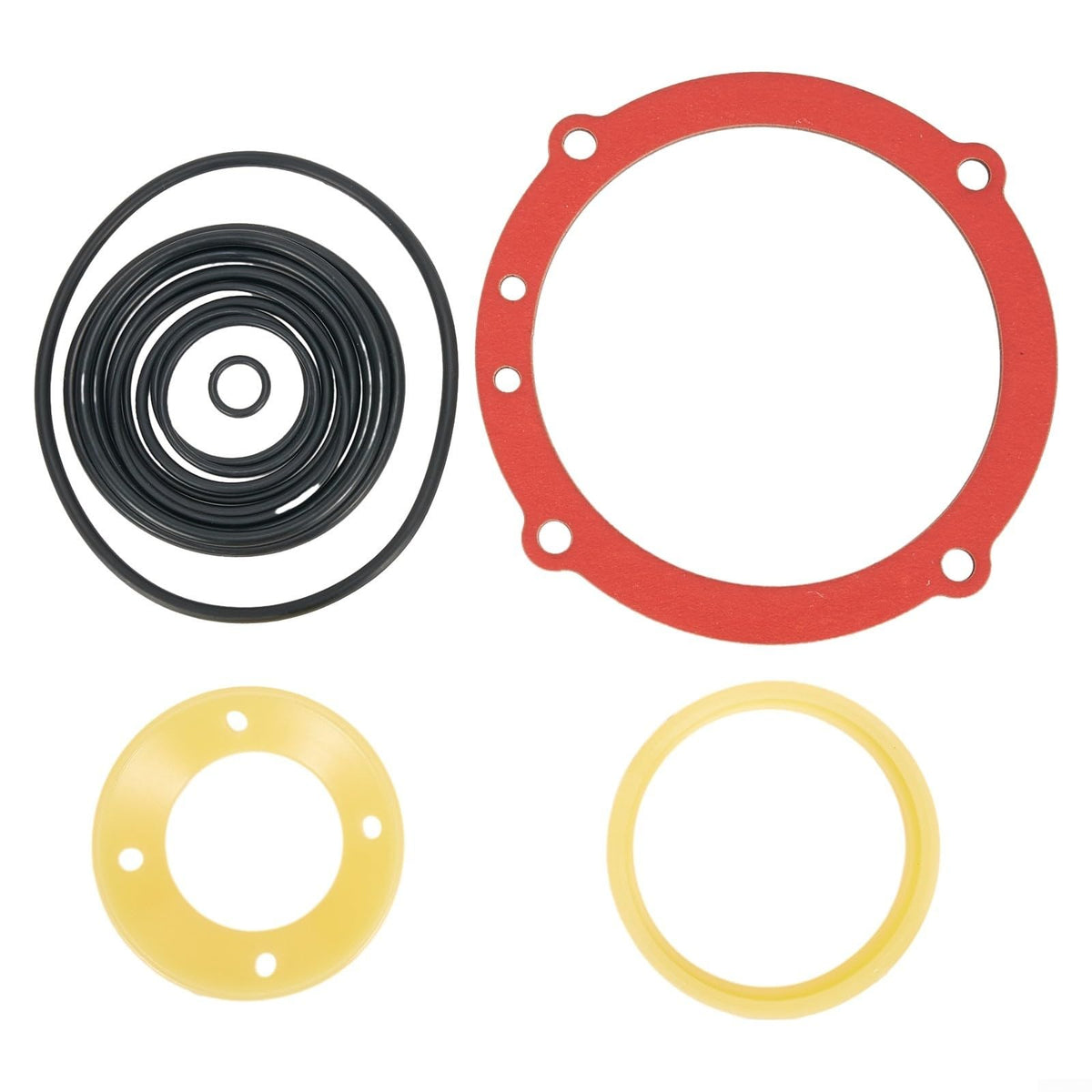 O-Ring Rebuild Kit for Paslode F350S, F250S, Frame Nailers, Including 402011 Cylinder Seal, 501001 Cover Gasket, 500407 Main Valve Spring and Sleeve Seal with Random Color