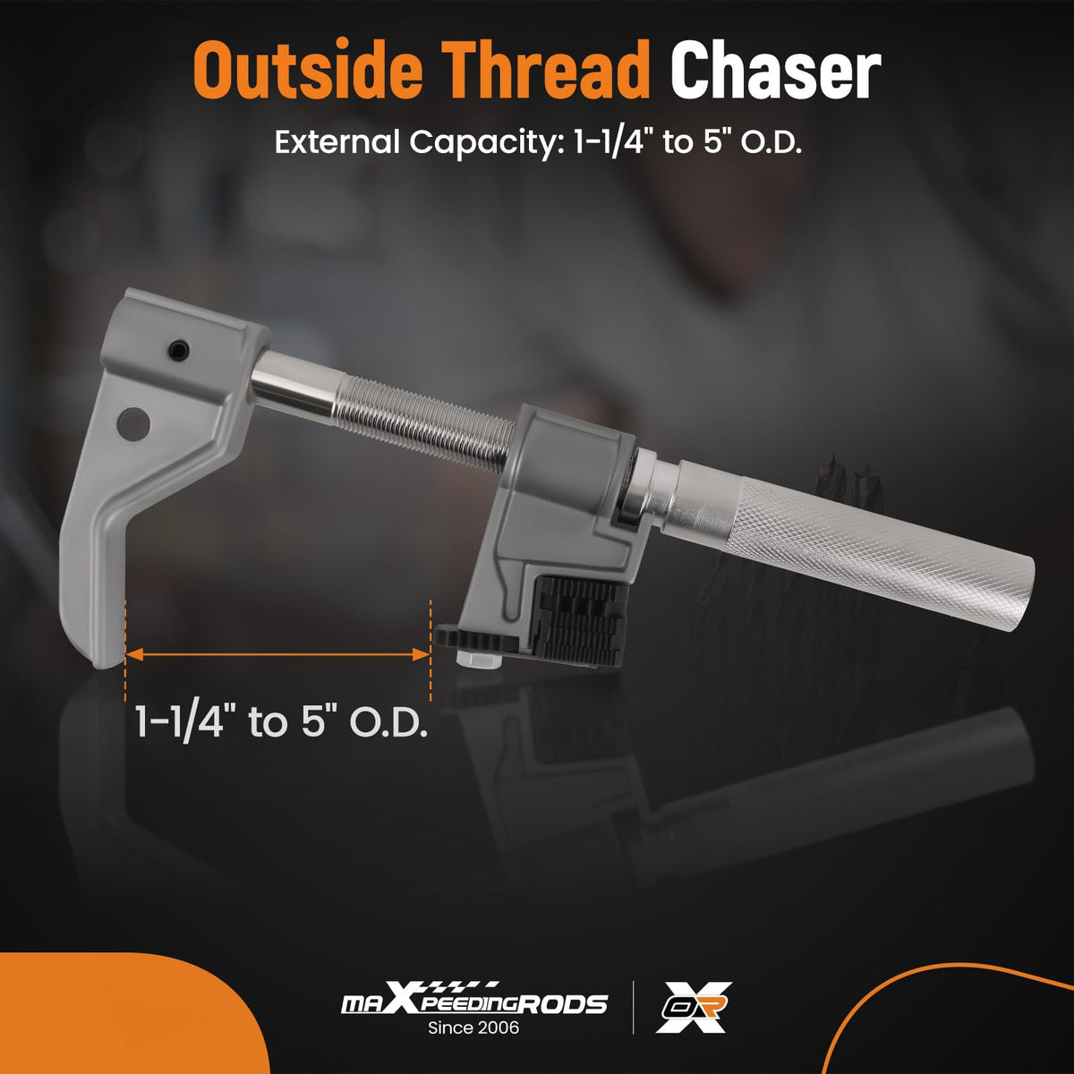 maXpeedingrods 7402 Universal Outside Thread Chaser Repair Tool