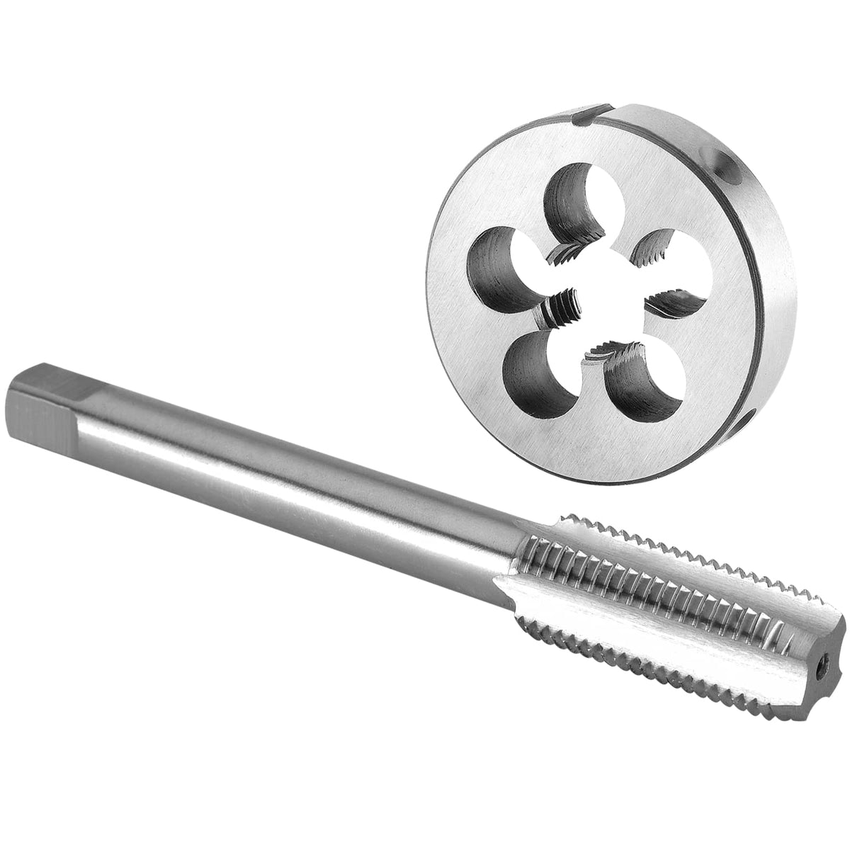 Burkit 3/8"-24 UNF Tap and Die Set Left Hand