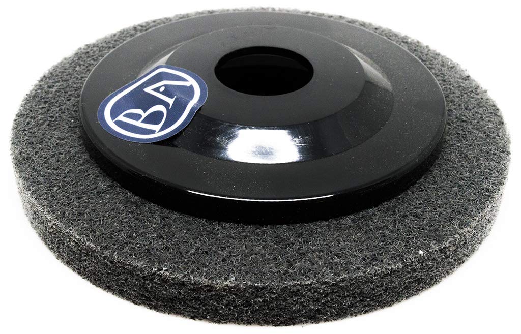 4-1/2" Diameter Surface Preparation Non Woven Discs with 7/8" Arbor for Die Grinder Surface Grinding Polishing Burr