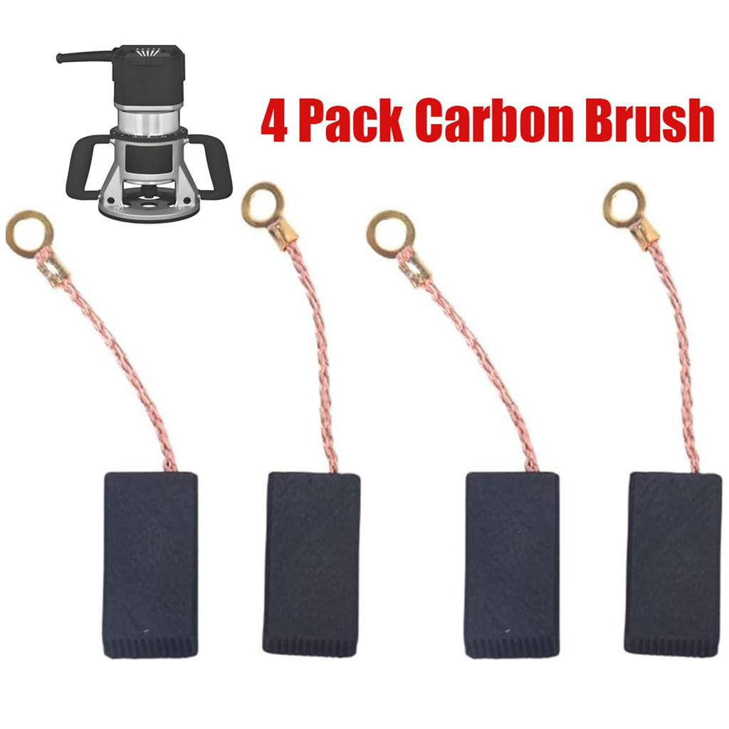 DongJinK 2 Pair Carbon Brush Set Compatible with Porter Cable 7518 75182 7519 75192 7536 75362 7537 7538 7539 874203 878353 and more, Replace N031634 698873
