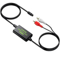 192kHz DAC Converter, Digital to Analog Audio Adapter, Digital Optical SPDIF Toslink to Analog Stereo RCA L/R