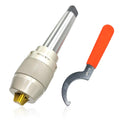 MT4 Keyless Drill Chuck, 1/8" - 5/8" (3-16mm), Titanium Coated Jaws