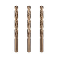 BECOLLO 27/64 Inch Cobalt Drill Bit Set, M35 Jobber Length Twist Drill Bits,Suitable for Drilling in Hard Metal, Stainless Steel, Cast Iron,3 Pieces