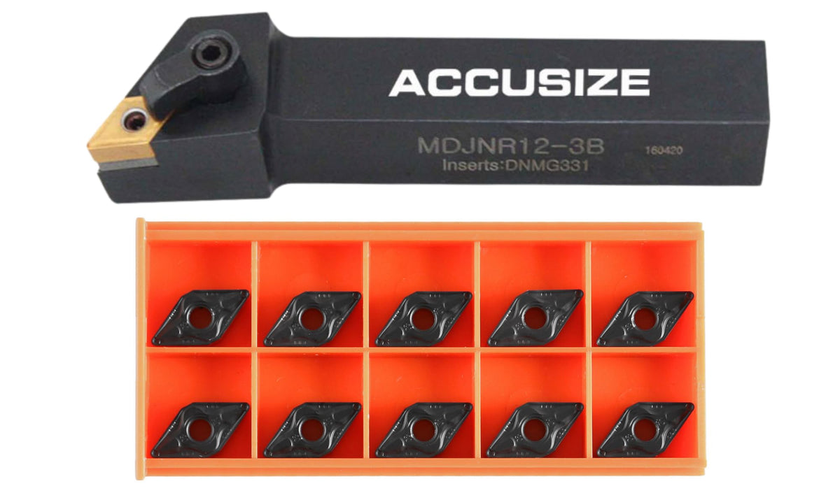 Accusize Industrial Tools Indexable Tool Holder, 3/4", RH, 2302-5016INS
