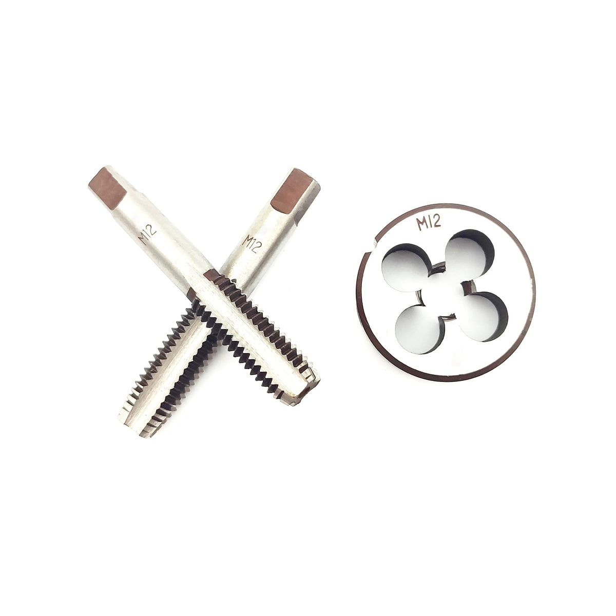 AtticZone M12 x 1.75 Metric Hand Thread Tap and Die Set, Right Hand