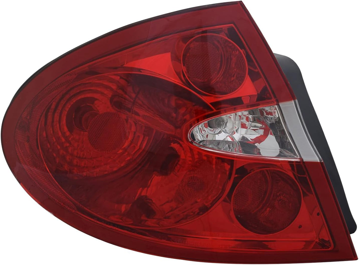 HEADLIGHTSDEPOT Left Driver Side Tail Light Compatible With Buick LaCrosse 2005-2009 CAPA Certified