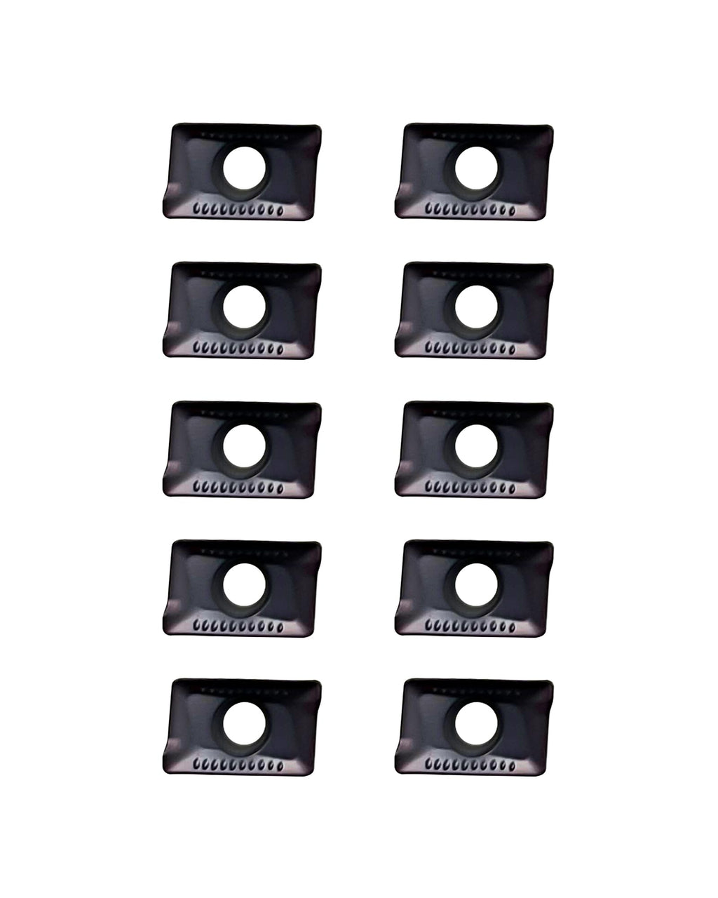 Zorqon10Pcs APKT1003PDSR-30 Carbide Milling Inserts