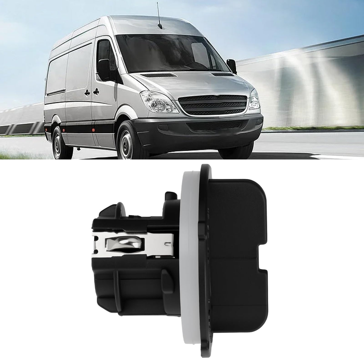 YINETTECH Car Front Turn Signal Bulb Socket 681114499N.11 Compatible with Mercedes Benz Sprinter
