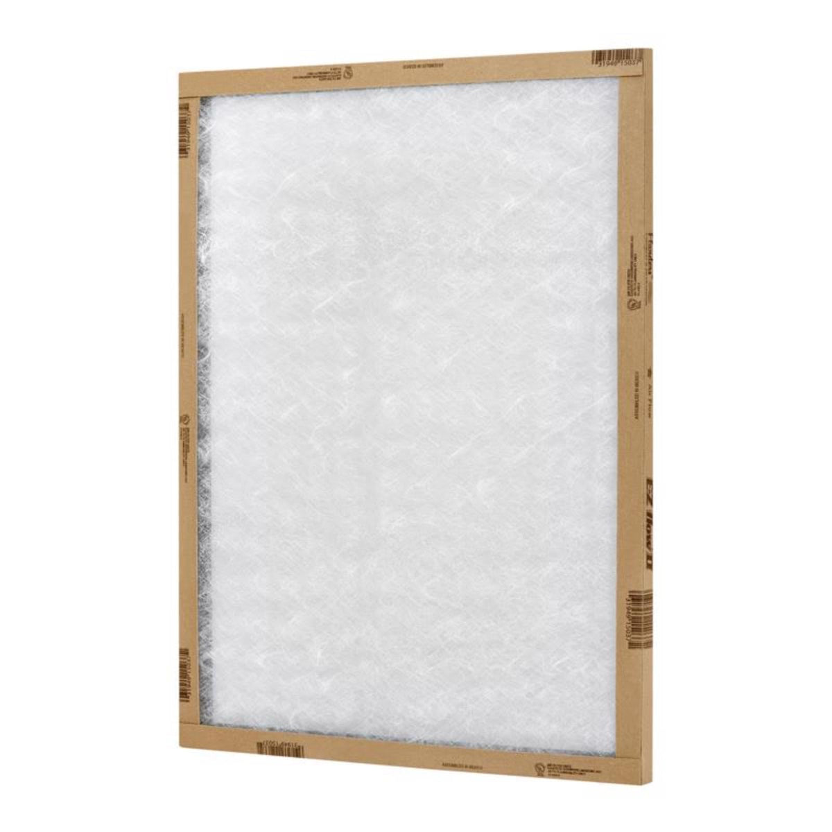 Disposable Air Filter E-Z Flow II - MERV 4, Panel, 12 Pack - 16 x 25 x 1