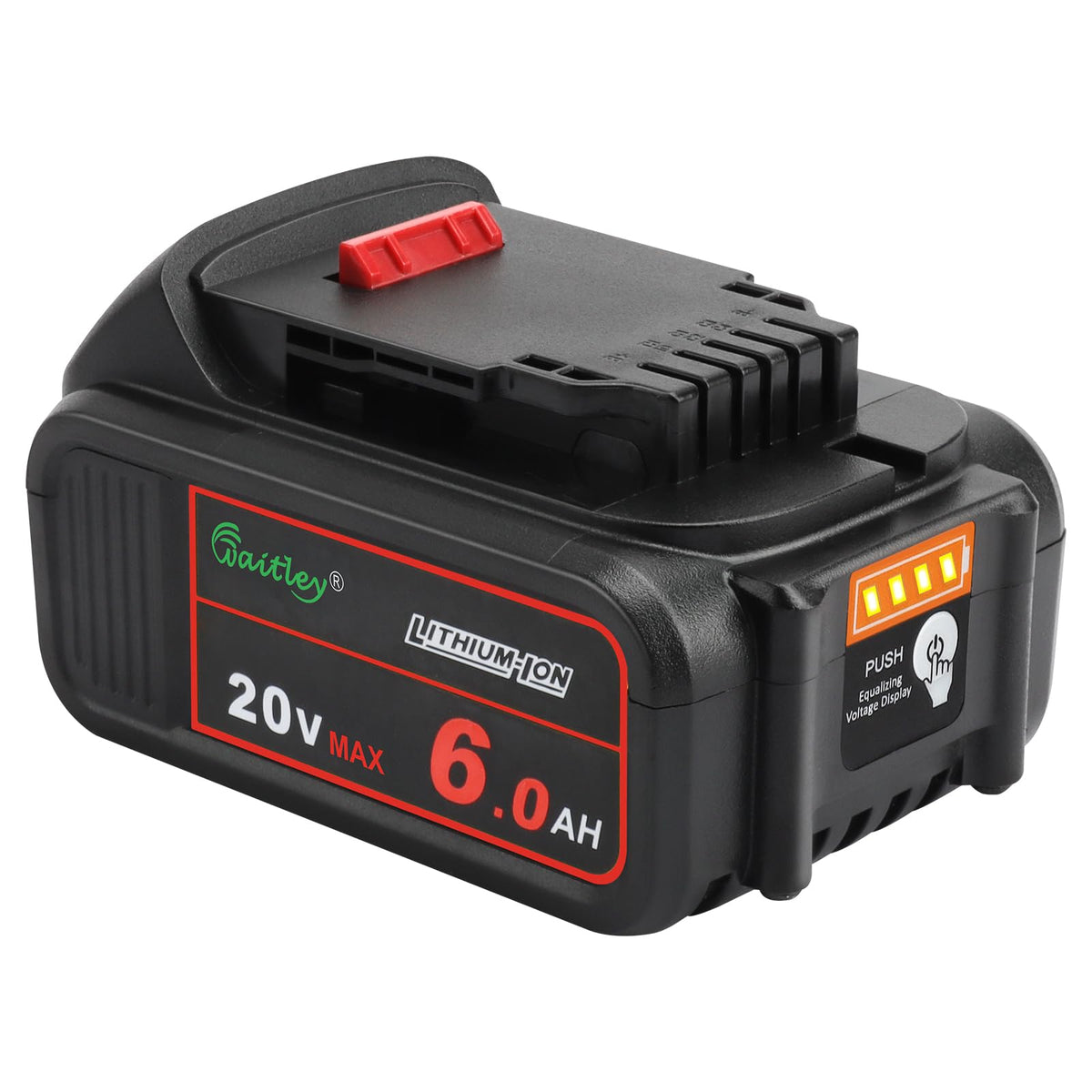 20V 6.0Ah Replacement Battery Compatible with Dewalt Tools