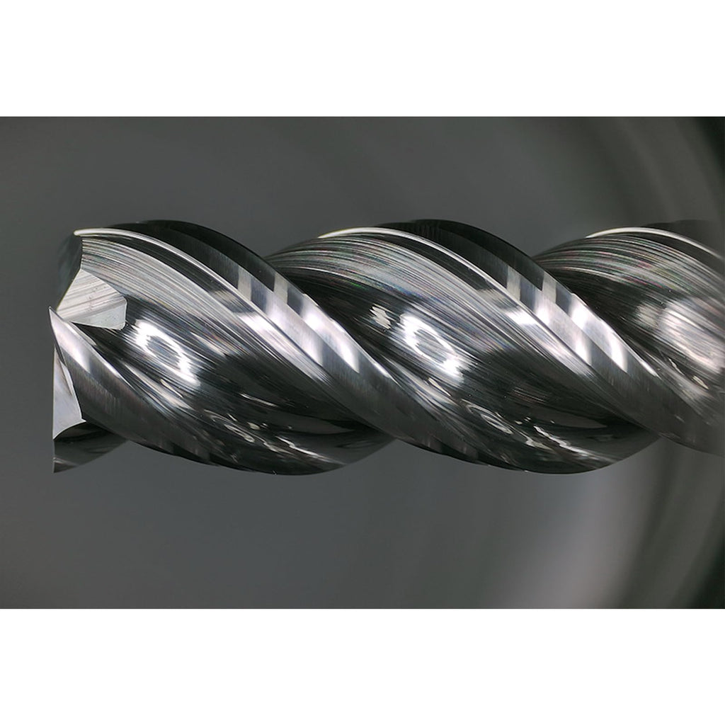 WEXWE Tools High Finishing Carbide End Mill for Aluminum or Copper Cutting, U-Type Design Square Milling Cutter, 3 Flute Mill Bits Sets 1/2 Shank (1/2-3" 1PCS)