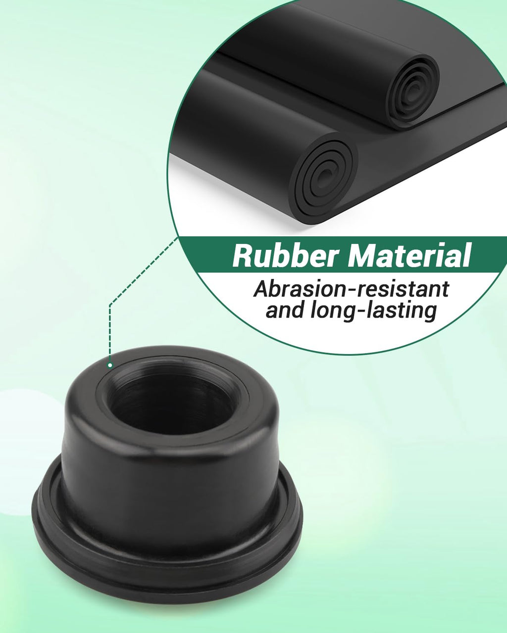 Piston Bumper and Bumper Sheet Set Fit for Hitachi NV45AB2 NV45AB NV50AP2 NV45AE NV45AA NV50AP Roofing Nailer Part Replace 878-179 877-993 Coil Nailers Part 2Set